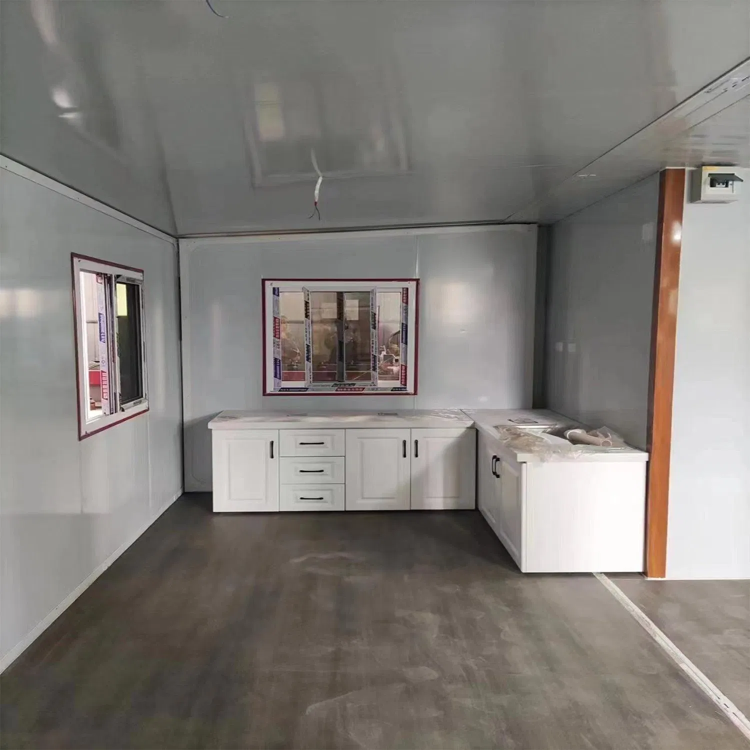 Villa Expandable Resistente al Viento y Resistente a Terremotos Estructura de Acero Prefabricada Contenedor
