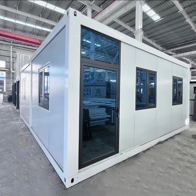 Campamento modular portátil de instalación rápida para alojamiento de personal, dormitorio prefabricado para trabajadores en sitios de construcción