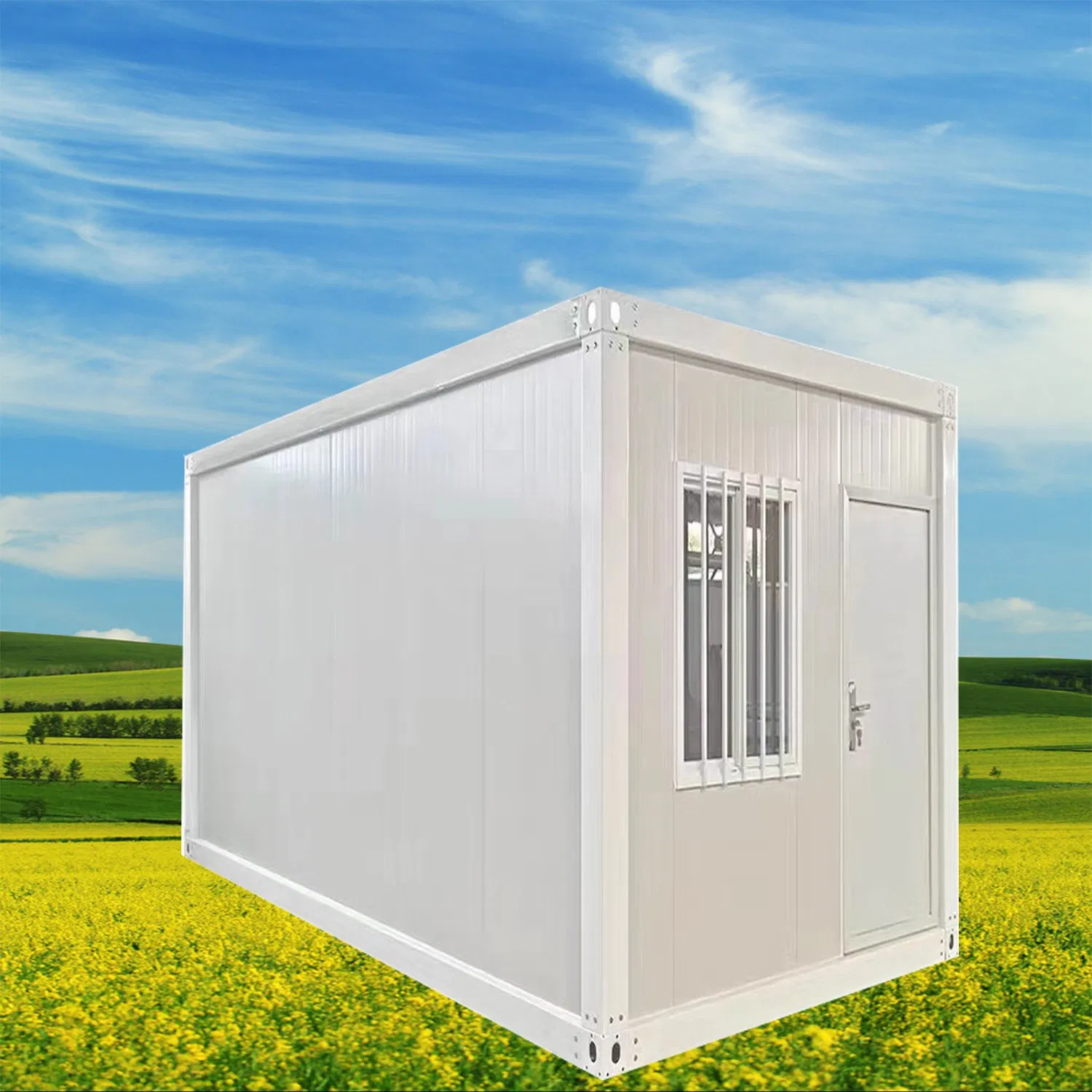 Vivienda modular de acero personalizable para una rápida instalación de dormitorios