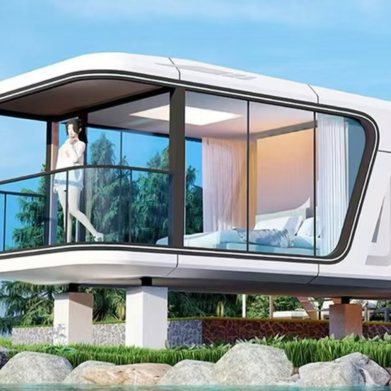 Casa portátil plegable expandible de fábrica en China, construcción de casa contenedor de envío