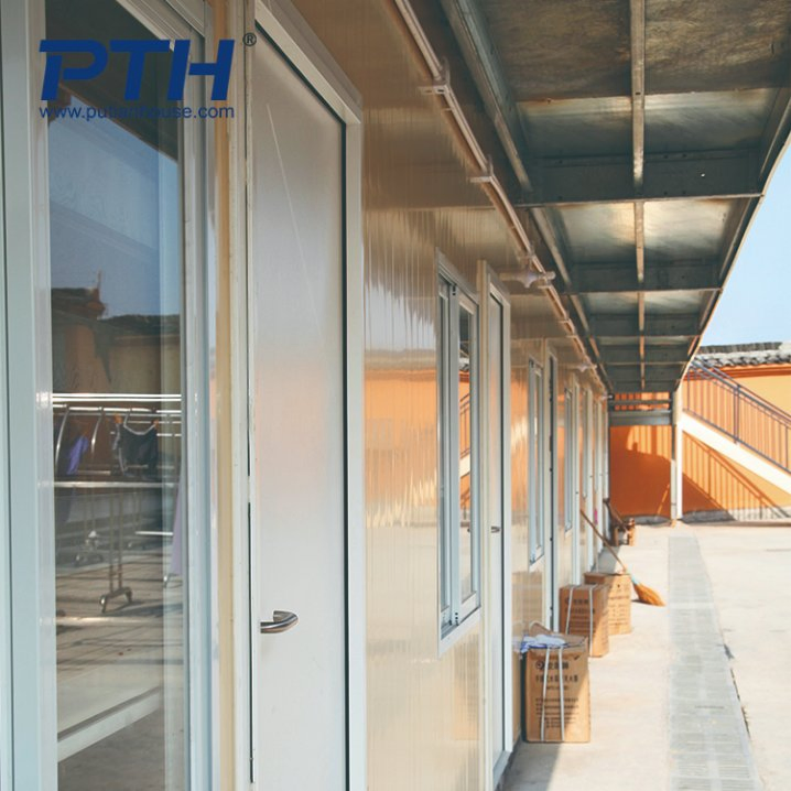 Estructura de doble C de alta calidad y precio bajo, edificio estructural de acero, aula prefabricada, almacén, campamento