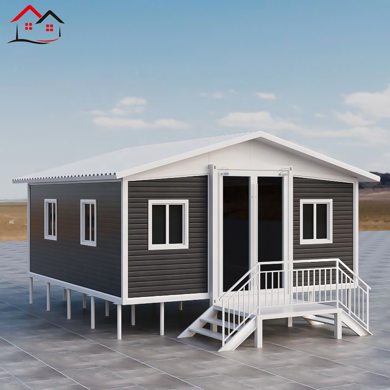 Casa Contenedor Independiente 40FT 20FT Expandible Móvil Desmontable Oficina Exterior Tienda Hecha de Panel Sándwich de Acero para Patio