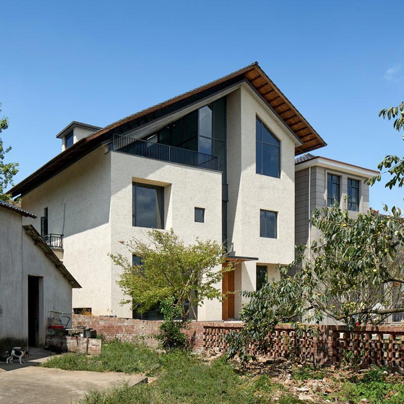 Villa de Acero Ligero Prefabricada Construida con Estándares Ecológicos de Prefabricados de Au/CE/EE.UU