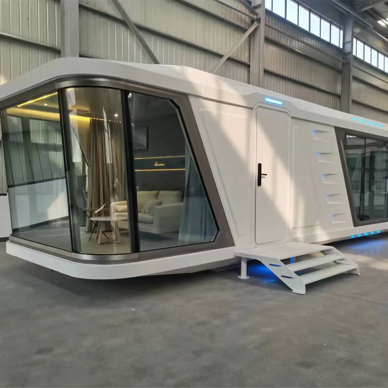 Casa portátil plegable expandible de fábrica en China, construcción de casa contenedor de envío