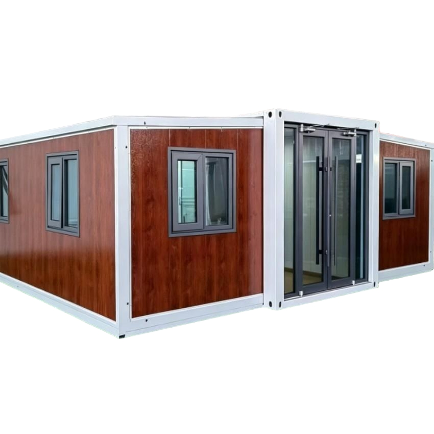 Contenedor de tienda espacioso, expandible, conveniente, plegable, de acero grueso, impermeable y escénico
