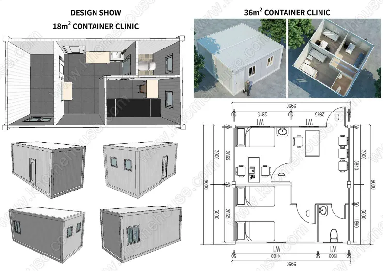 Clínica Prefabricada Médica Modular