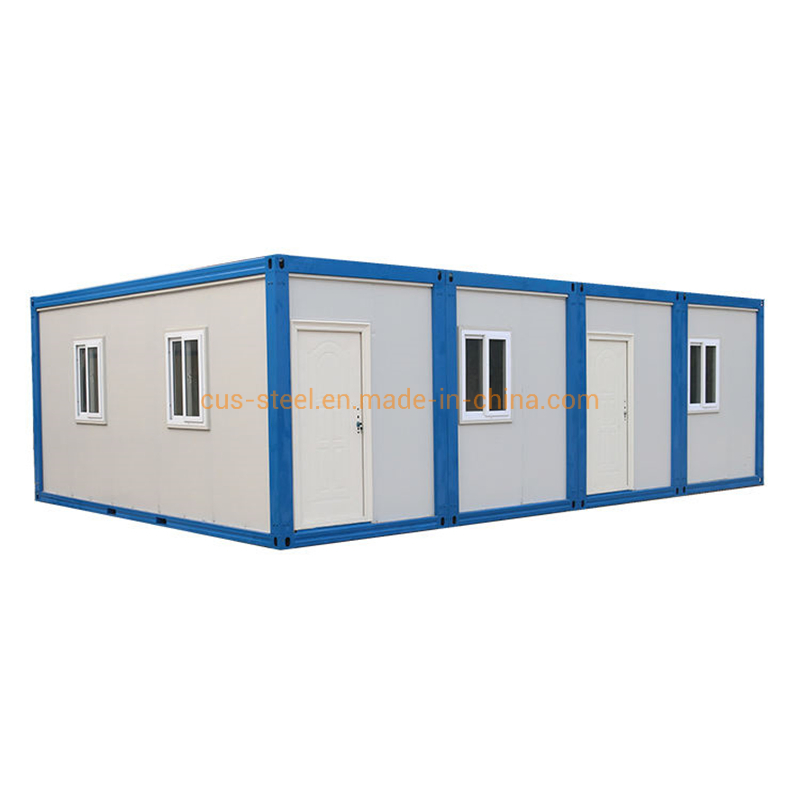 Casa modular prefabricada de acero rápida, económica y asequible
