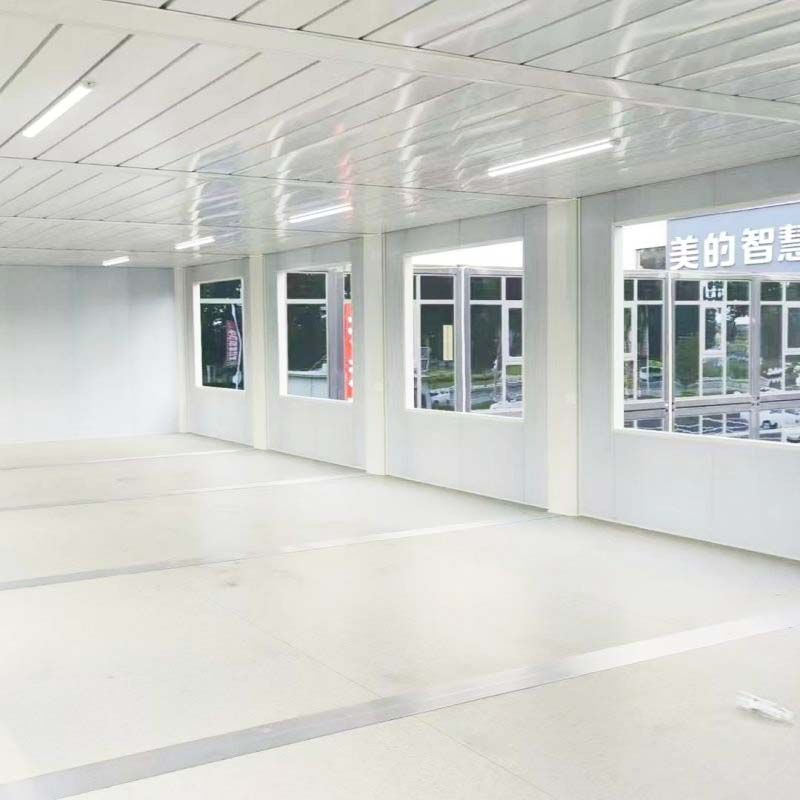 Ensamblaje Rápido Premium Construido Despliegue Rápido Personalizado Prefabricado Portátil Modular Móvil Casa de Paquete Plano para Hospital Clínica Tienda Villa