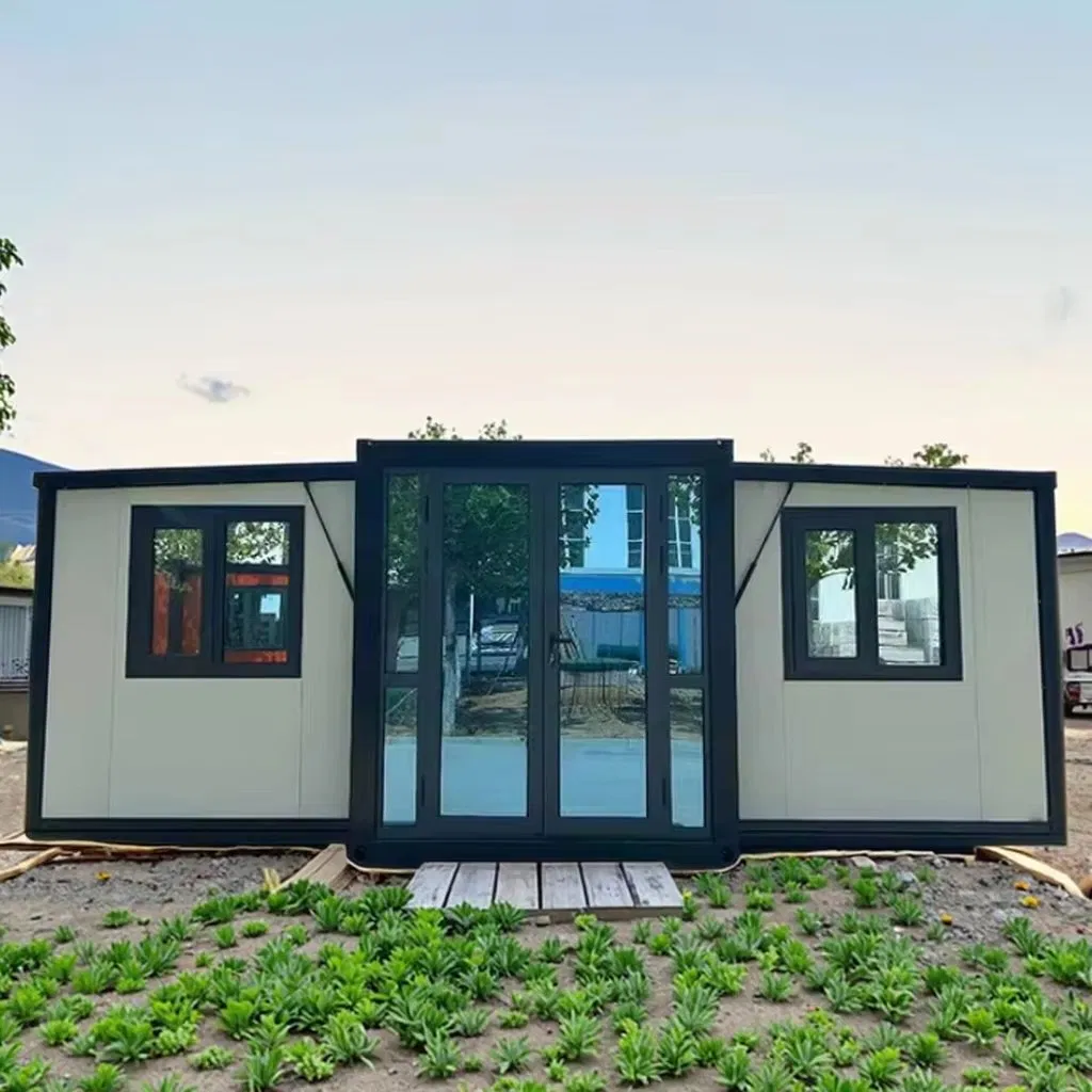 Casa plegable expandible prefabricada de alta calidad, contenedor móvil para tienda, oficina, hotel