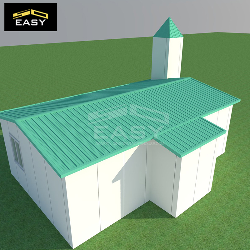 Casas Prefabricadas Personalizadas Villa de Lujo de Estructura de Acero Ligero