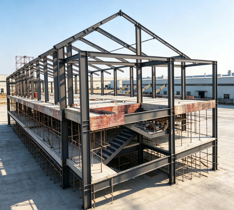 Estructura de contenedor de acero modular personalizable, casa portátil prefabricada lista y económica para proyectos residenciales, casa ligera