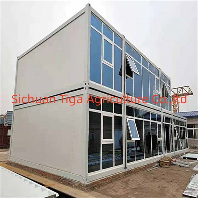 2023 Nuevo diseño listo de estructura modular de lujo prefabricada de acero con panel sándwich de cemento espumoso para edificio de hotel y oficina