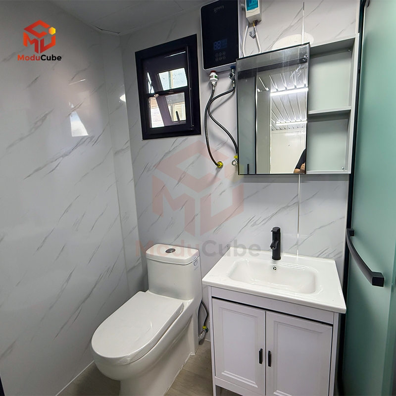 Edificios personalizables 2-Storey &amp; 3-Storey Dormitorios para el personal Sitios de camping Vivienda de emergencia