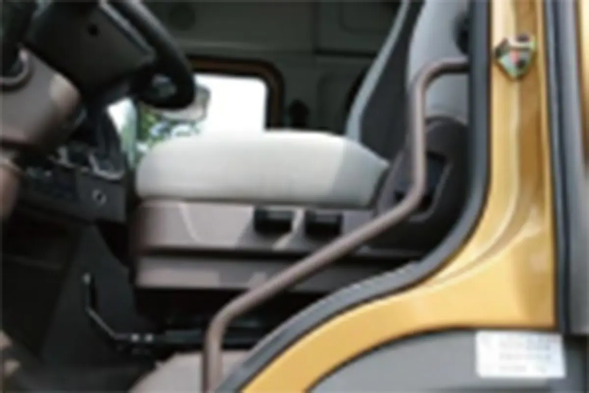 Air damping driver seat
