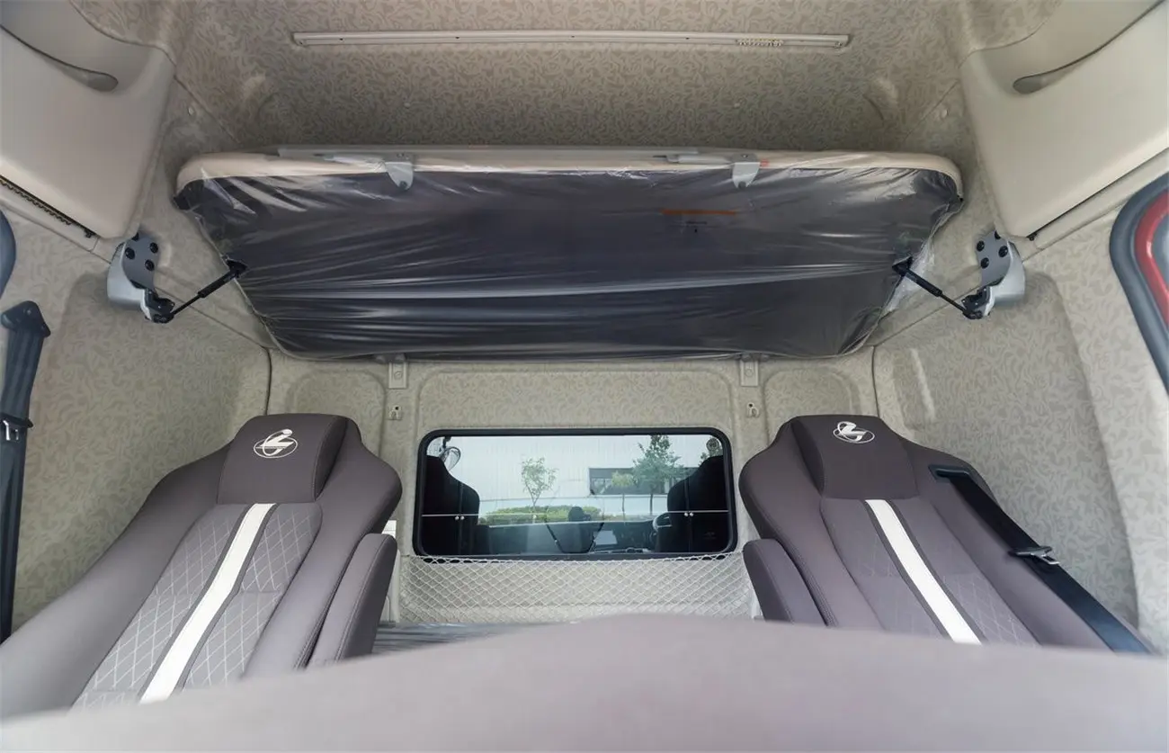 Electric Truck Cabin View
