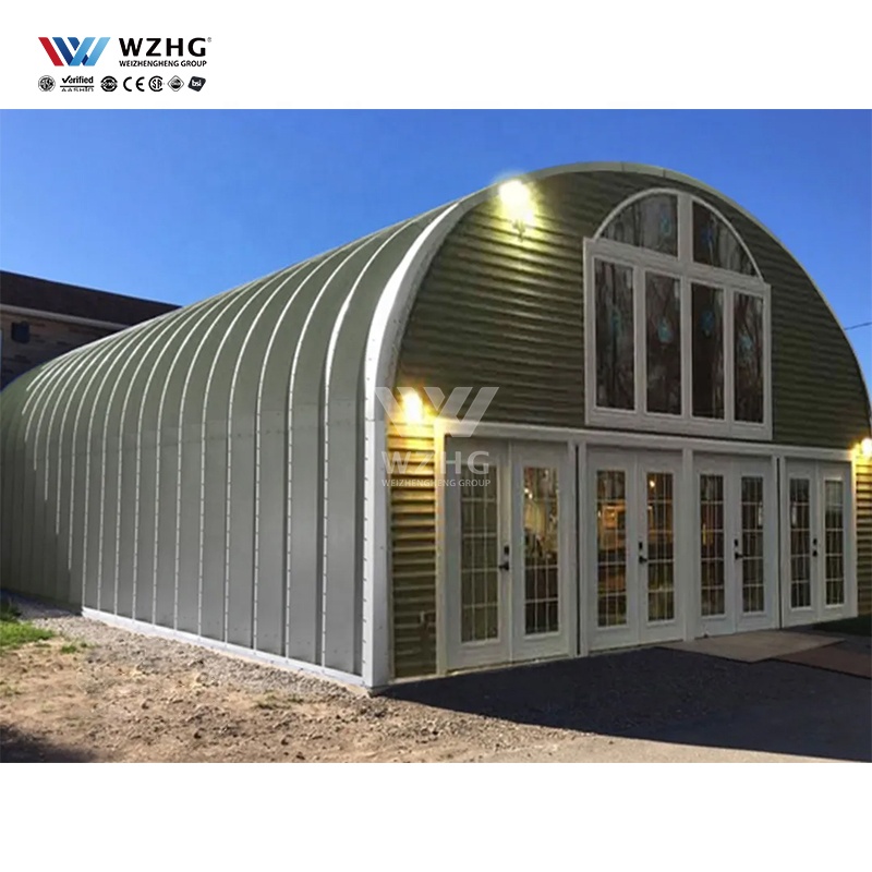 High Wind Resistant Steel Structure Warehouse with Enhanced Anchoring for Workshop