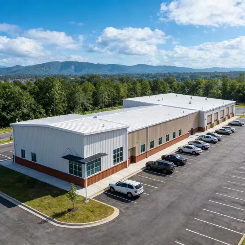 Modern Large Span Prefabricated Industrial Workshop Steel Structure Building
