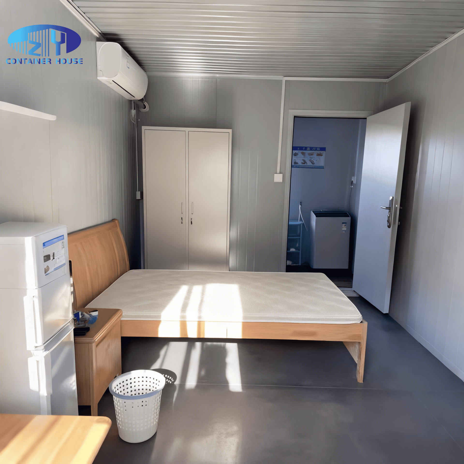 Best-selling Stainless Steel Structure Metal Office Warehouse Prefabricated Quick-assembly Container House