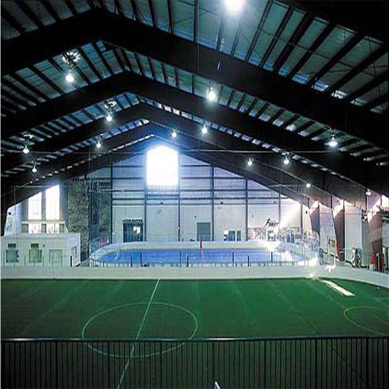Fast Build Prefabricated Steel Structure Design Badminton Basketball Sports Hall