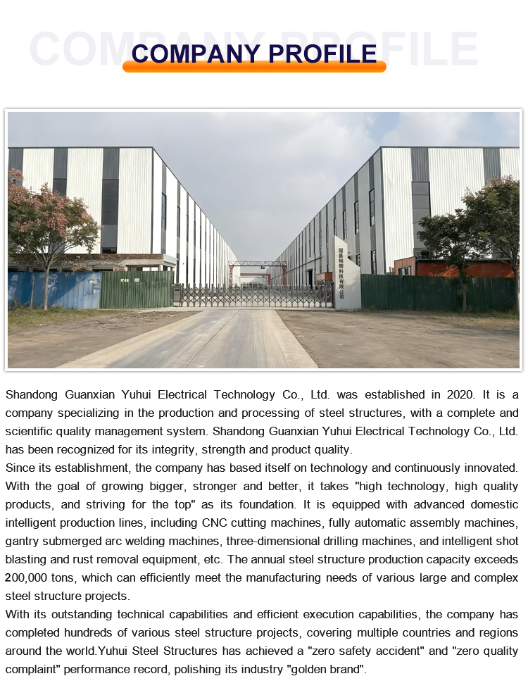 Steel structure workshop frame manufacturing details
