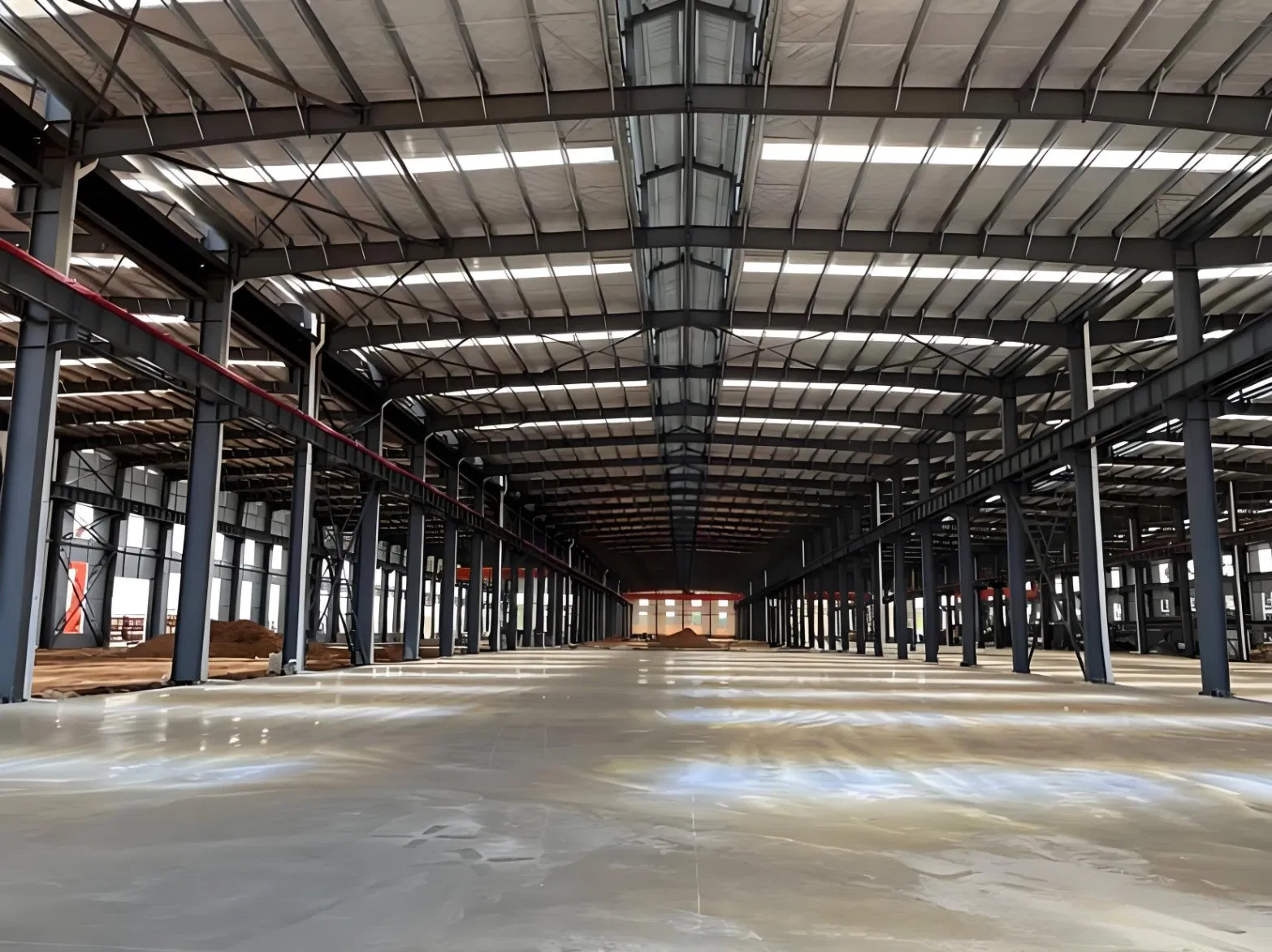 C. Z Shape Channel Flexible Customized Warehouse Industrial Shed Storage Facility Steel Structure Building