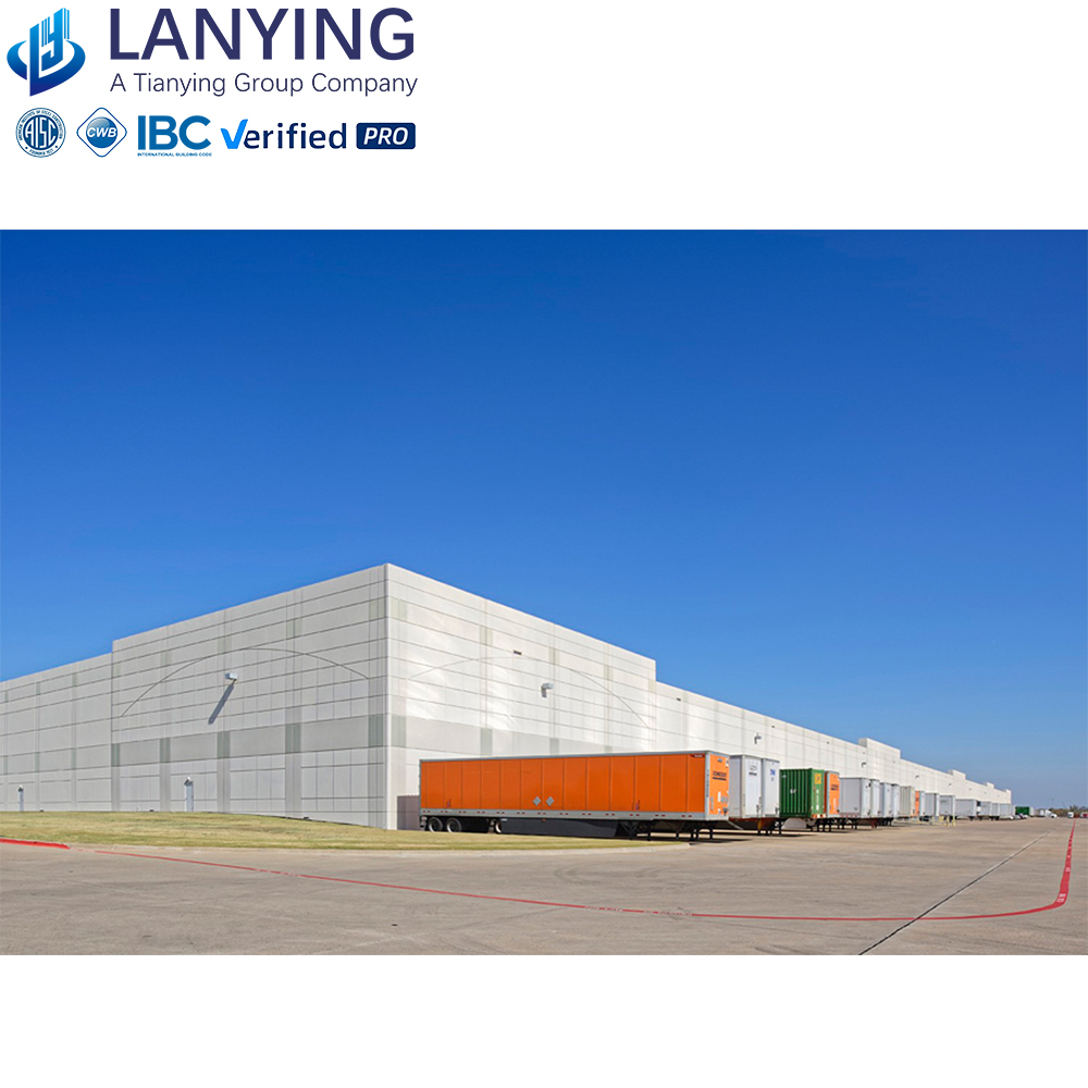 Low Cost Large Span Warehouse Construction Prefabricated Steel Structure Building Cold Storage Building
