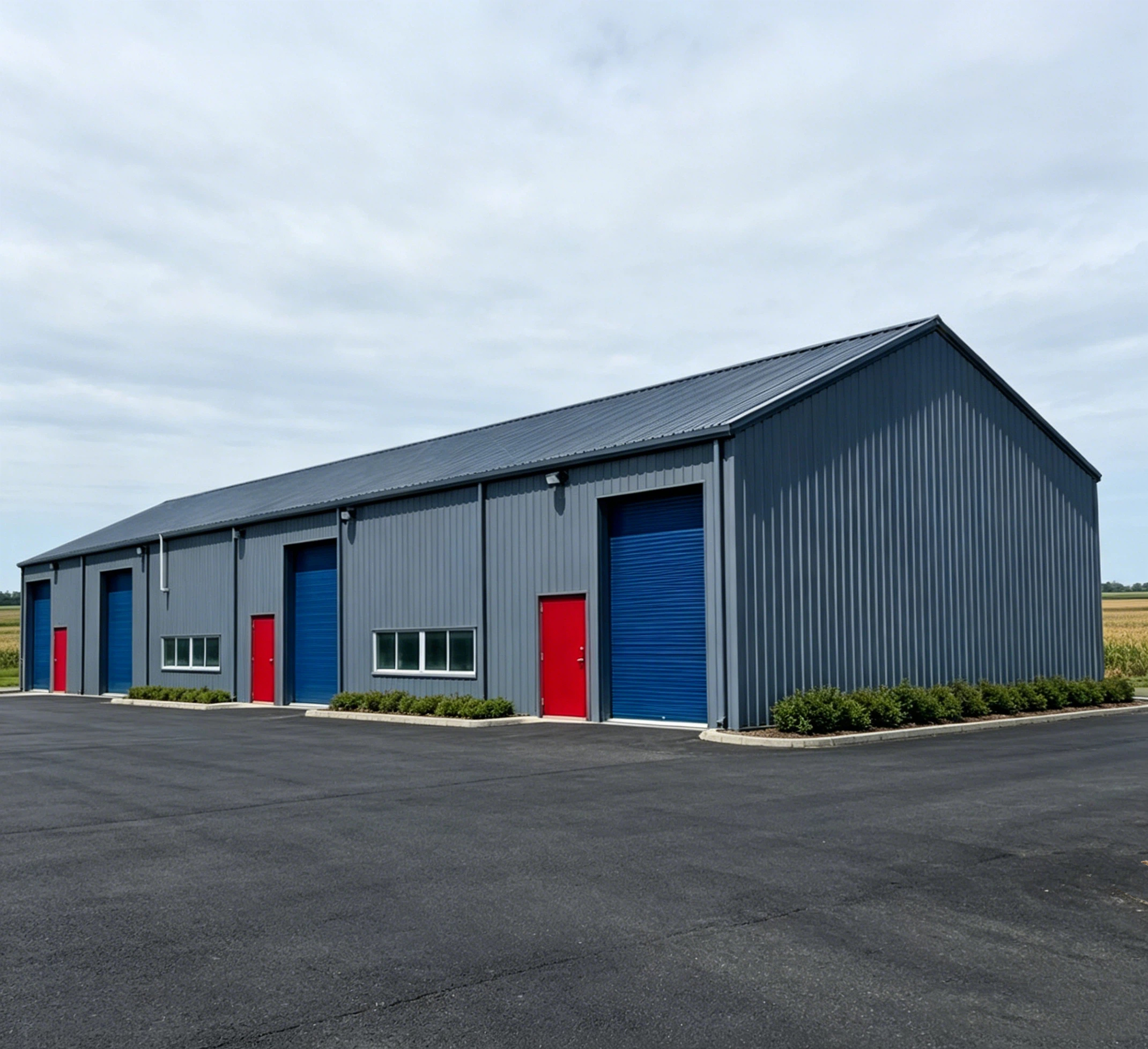 High Strength Prefabricated Steel Structure Logistics Warehouse Building for Distribution Center With Professional Layout Design
