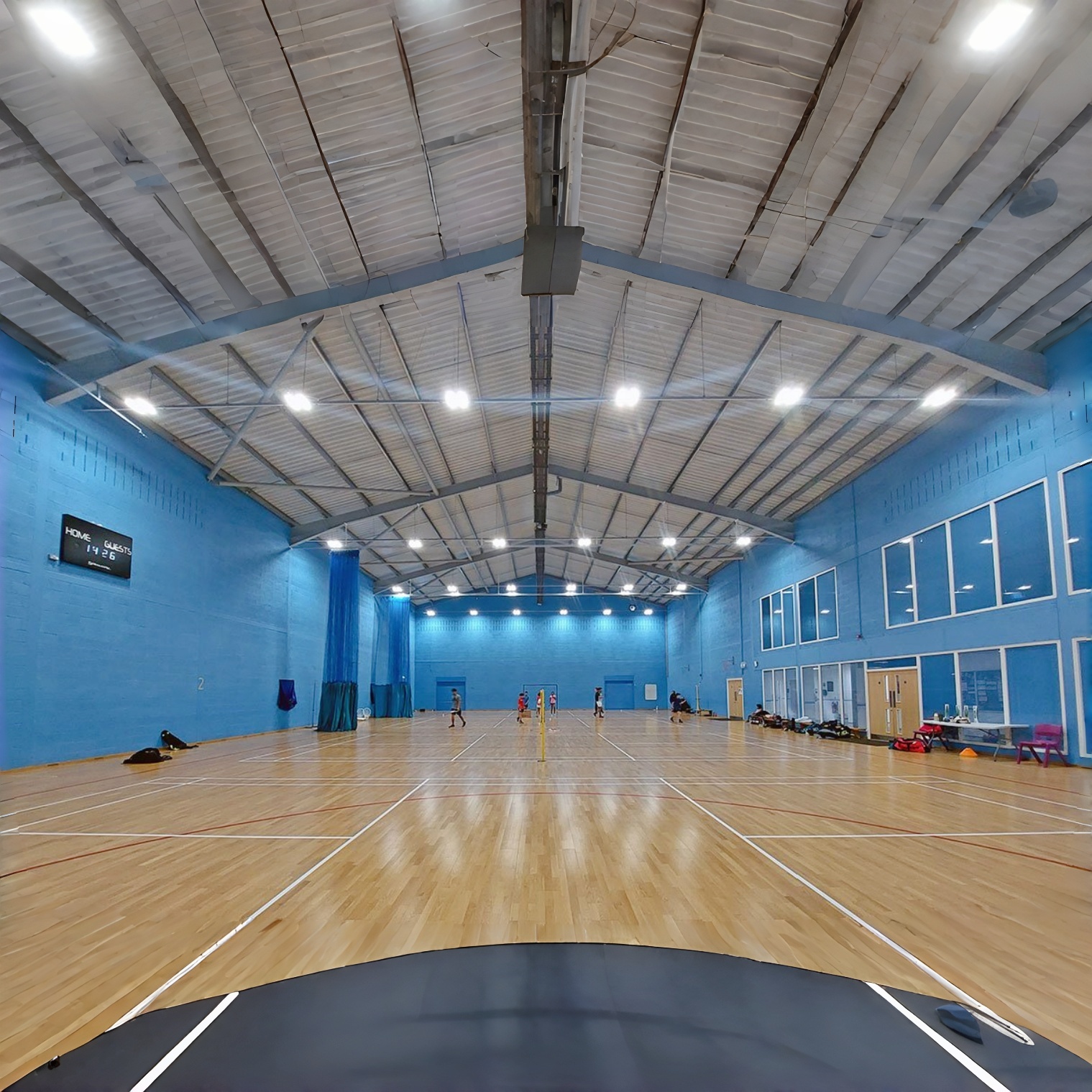 Steel Structure GYM Basketball Sports Hall Design Prefabricated Building Prefab Stadium