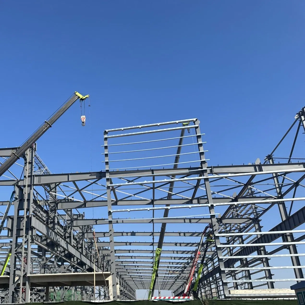Low Cost Strong Prefabricated Steel Structure Factory