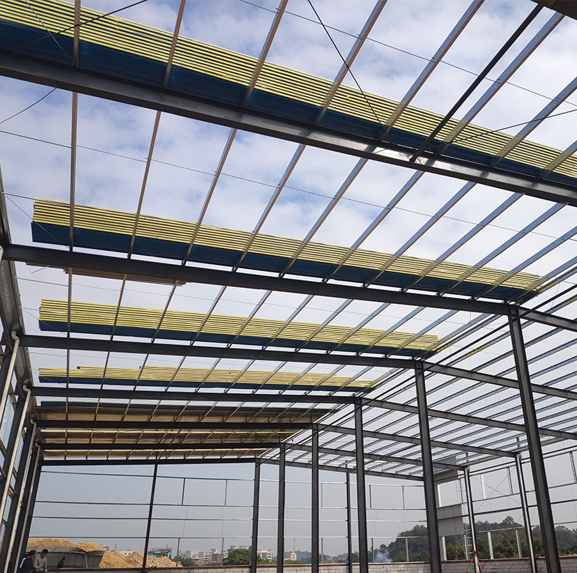 Steel Heavy Duty Prefabricated Factory Manufacturing Plant for Steel Structure Bridge with Welding Cutting Bending Services
