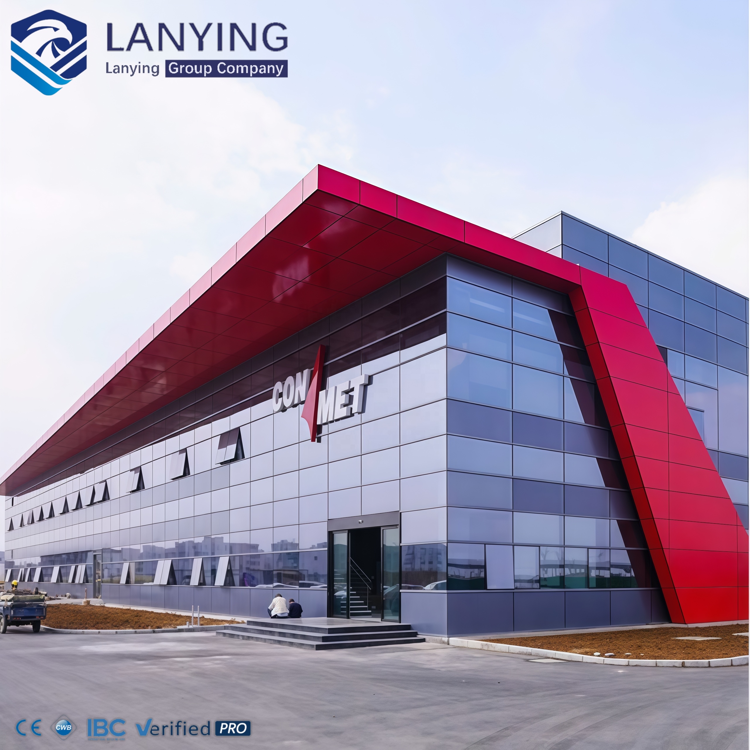 Steel Structure Factory Building Pre-Manufactured Fabricated Buildings Mill Workshop Plants Steel Structure Warehouse Office