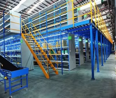 Custom Pallet Rack Steel Structure Mezzanine Floor Warehouse Storage Heavy Duty Loft Platform Mezzanine Racking