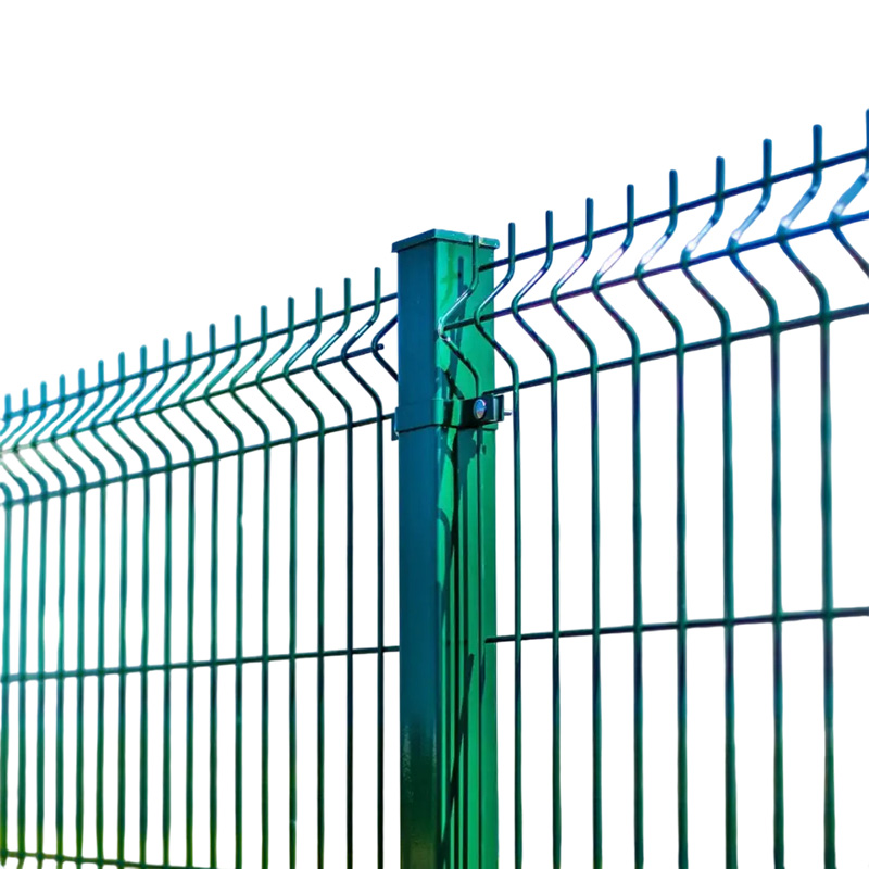 Long Life 3D Security Fencing Premium Powder Coated Resistant Eco-Friendly Rustproof Metal Mesh Fence Highway Road With Clamp