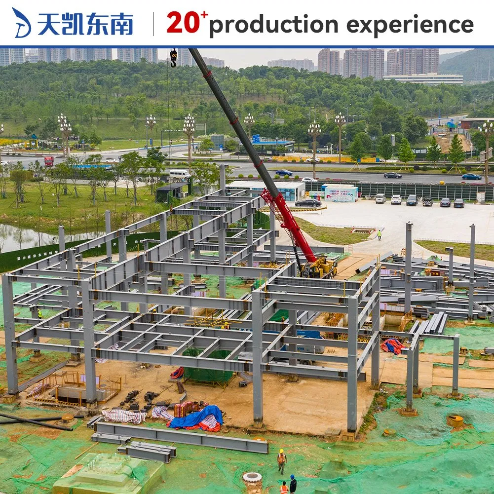 Industrial Workshop Warehouse Construction Custom Pre Engineered Steel Structure Factory