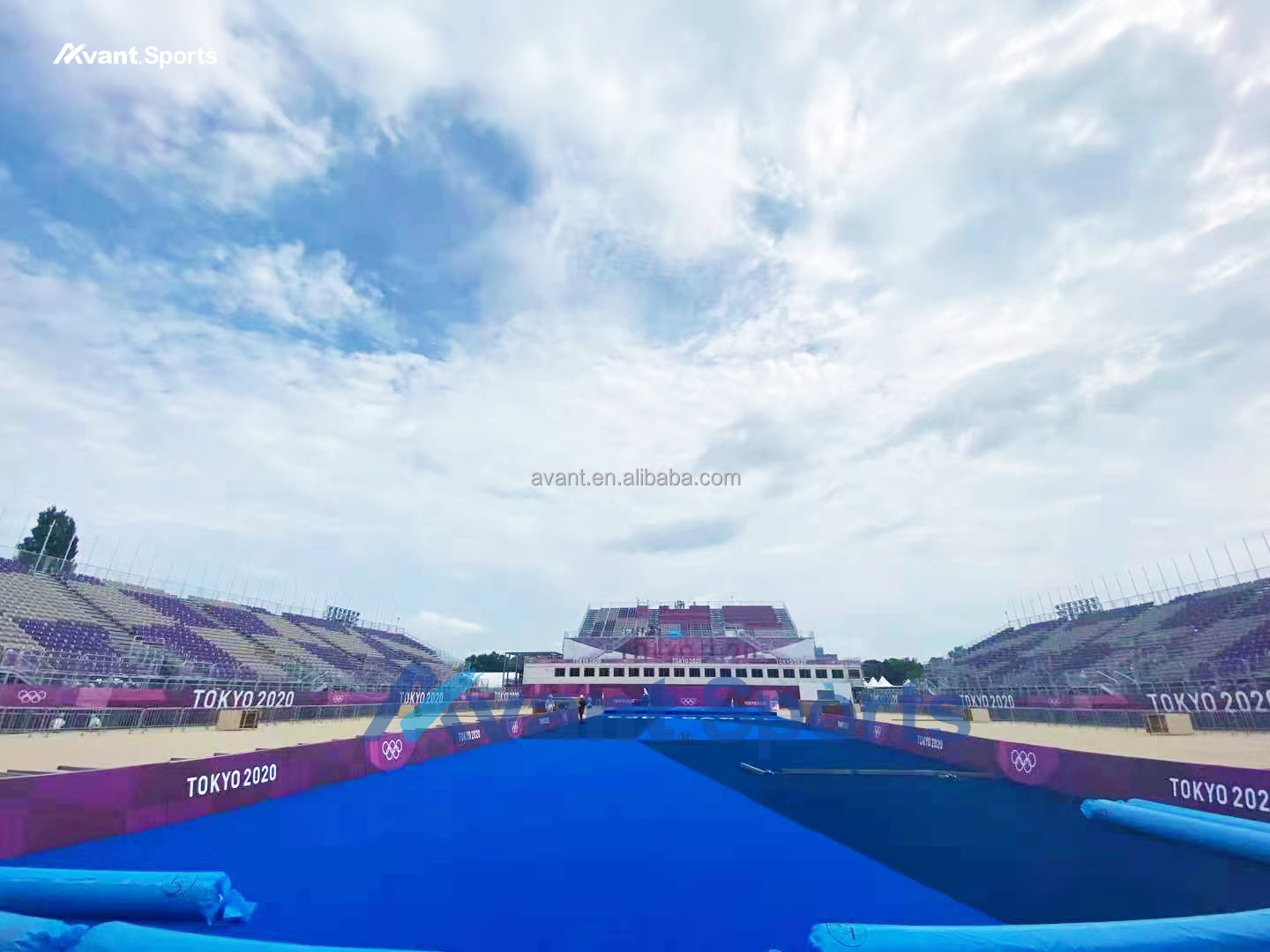 Temporary Stadium Grandstand Structure