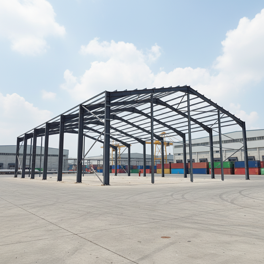 Metal Industrial Construction Building Prefab Steel Structure Framed Commercial Office Pre Fabricated Workshop Buildings