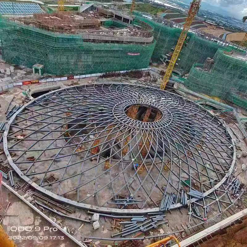 Prefabricated Construction Steel Structure Gymnasium Stadium Sports Hall
