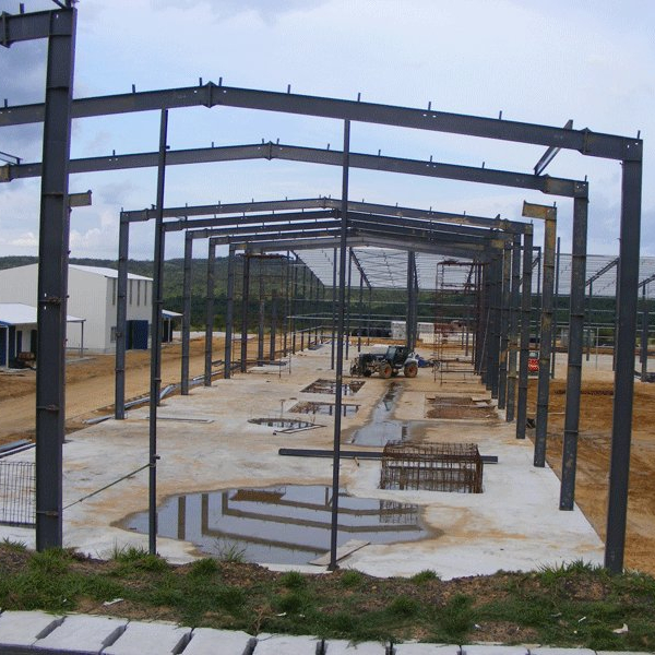 Cheap Industrial Commercial Light Prefabricated Steel Frame Structure Construction Prefab Metal Building