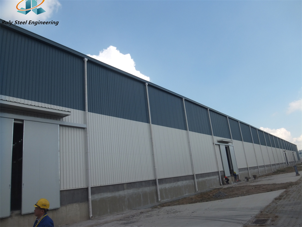 Heavy Industry Steel Structure Workshop Prefabricated Industrial Metal Buildings