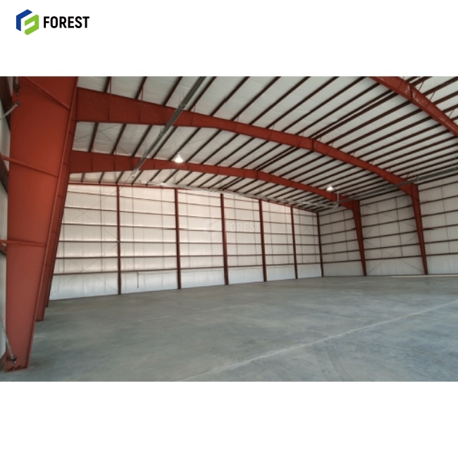 Prefabricated Steel Structure Heavy-Duty Aircraft Hangar with Living Quarters Welding &amp; Cutting Services World's Largest