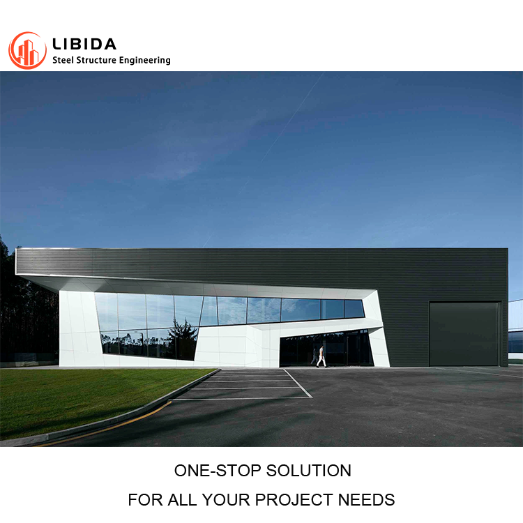 Custom Pre Engineered Steel Buildings for Supermarkets Shopping Malls and Warehouses with Fast Erection and Durable Design