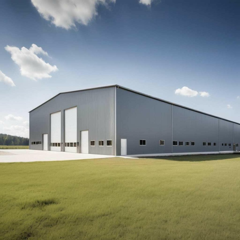 Heavy Duty Q355B Galvanized Steel Structure Warehouse Durable Prefabricated Industrial Storage Building for Logistics Center
