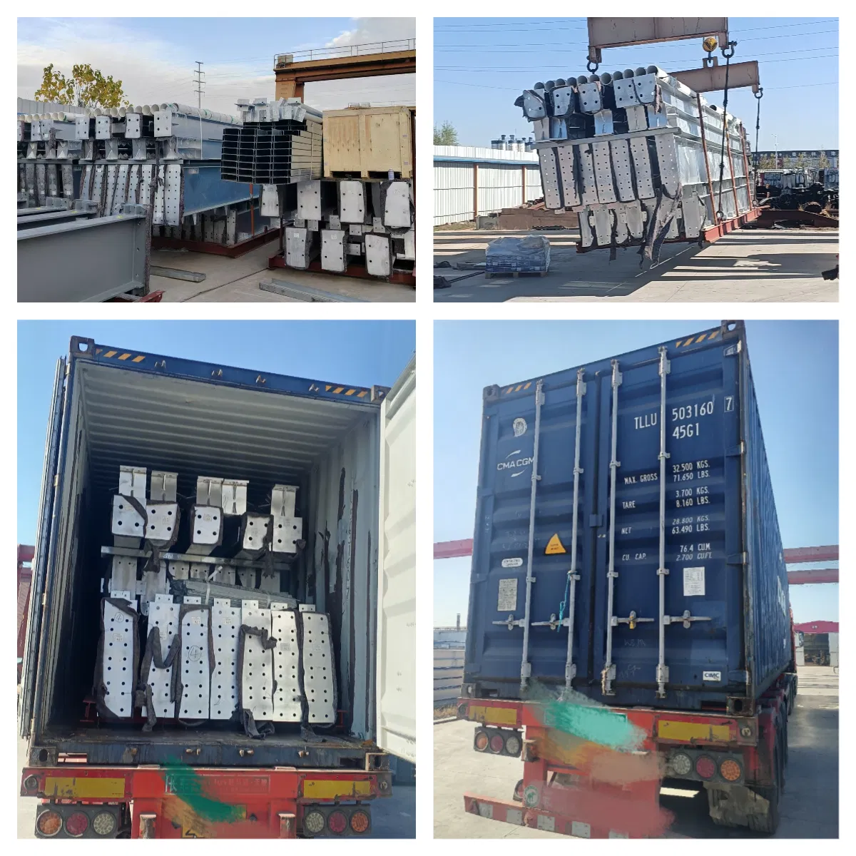 Steel Structure Packaging and Shipping Preparation