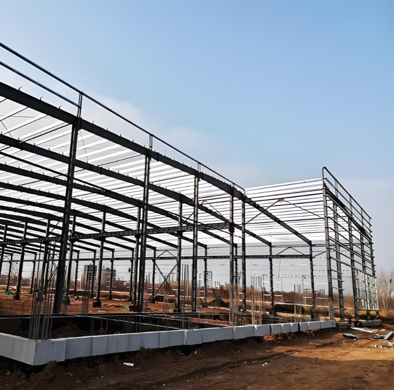 Heavy Duty Steel Structure Manufacturing Plant Multi Story Industrial Steel Building Construction Solution