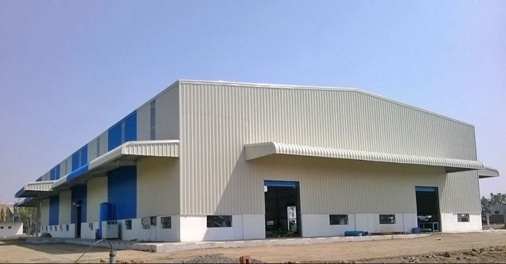 C. Z Shape Steel Channel Prefabricated Structure Warehouse Storage Facility Pre-Engineered Building