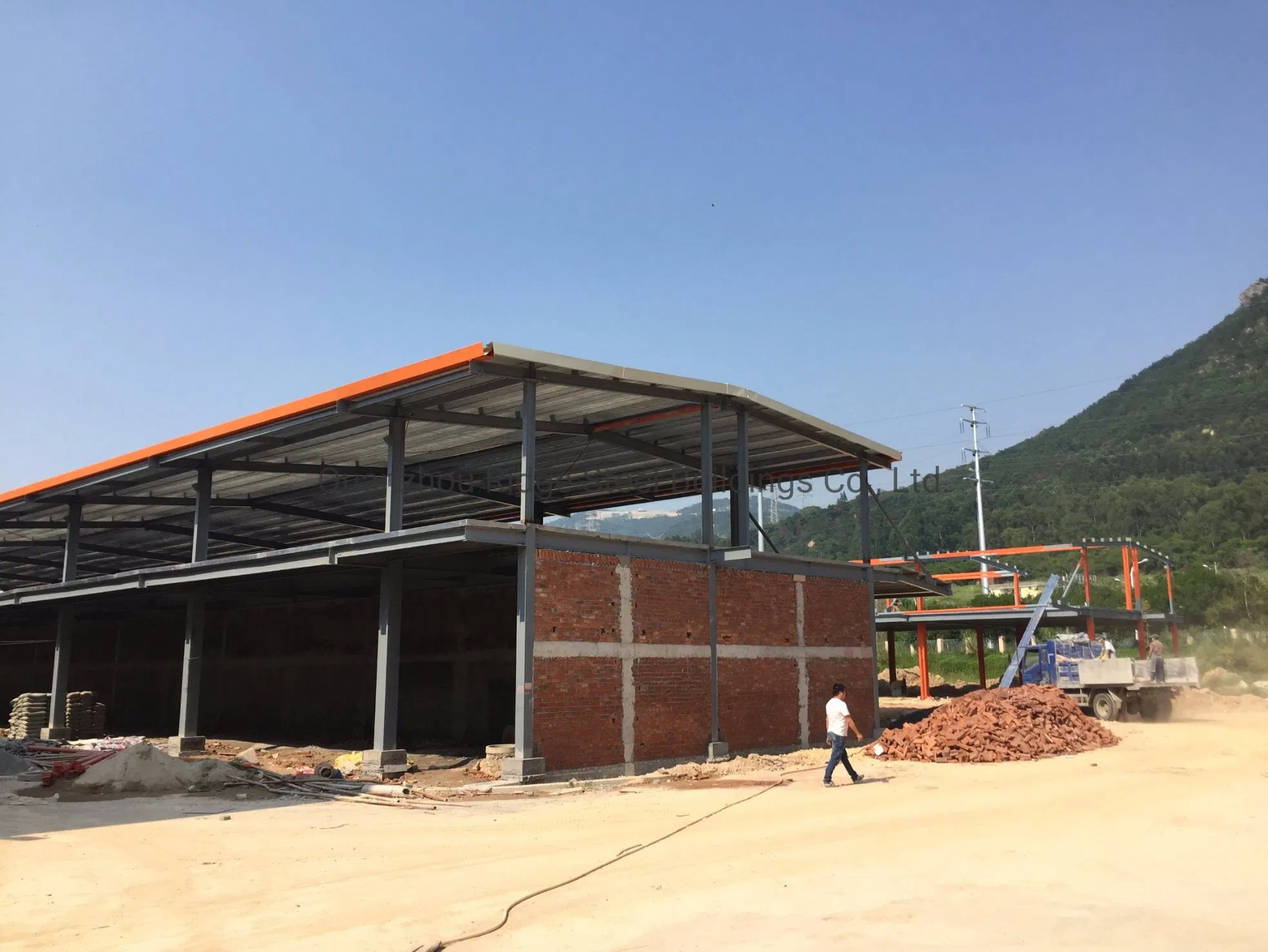 Customized Small Fast Assemble Steel Structure Building for Self Storage Facility
