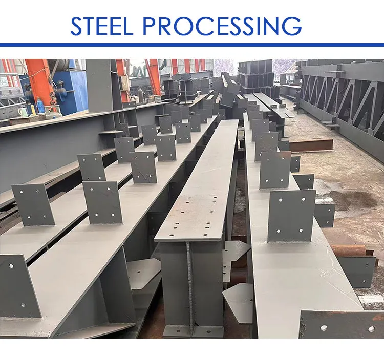 Heavy-Duty Steel Column Construction Metal Building Materials Industrial Application for Outdoor Industrial