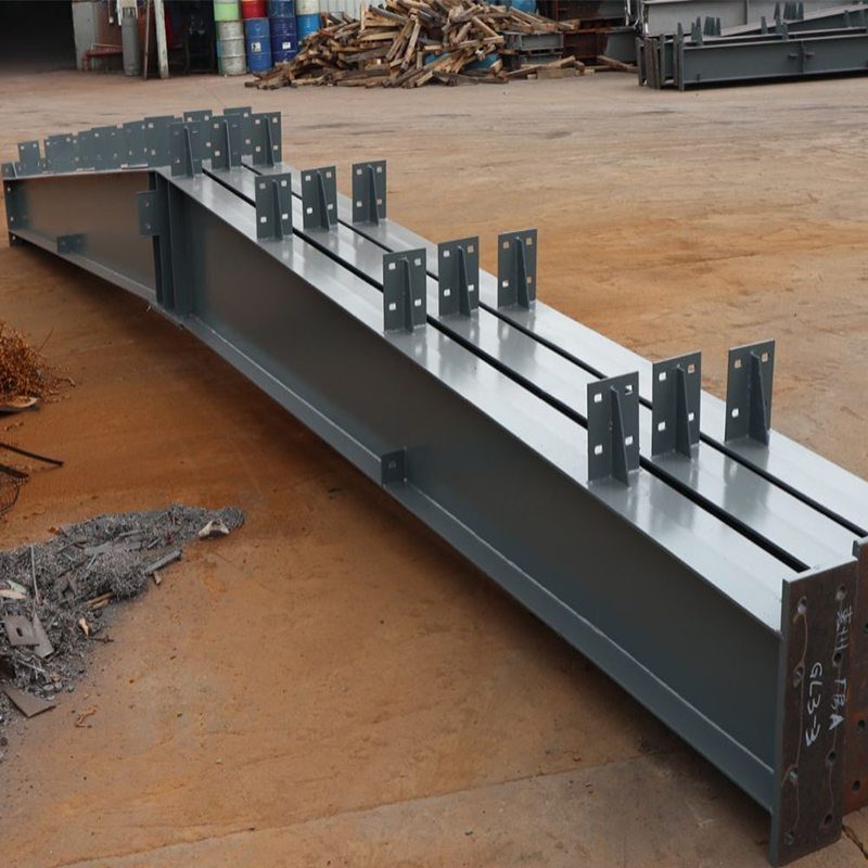 Large Span Pre Engineered Metal Building PEB Steel Structure Factory Warehouse Custom Design Q355B Material Fast Installation