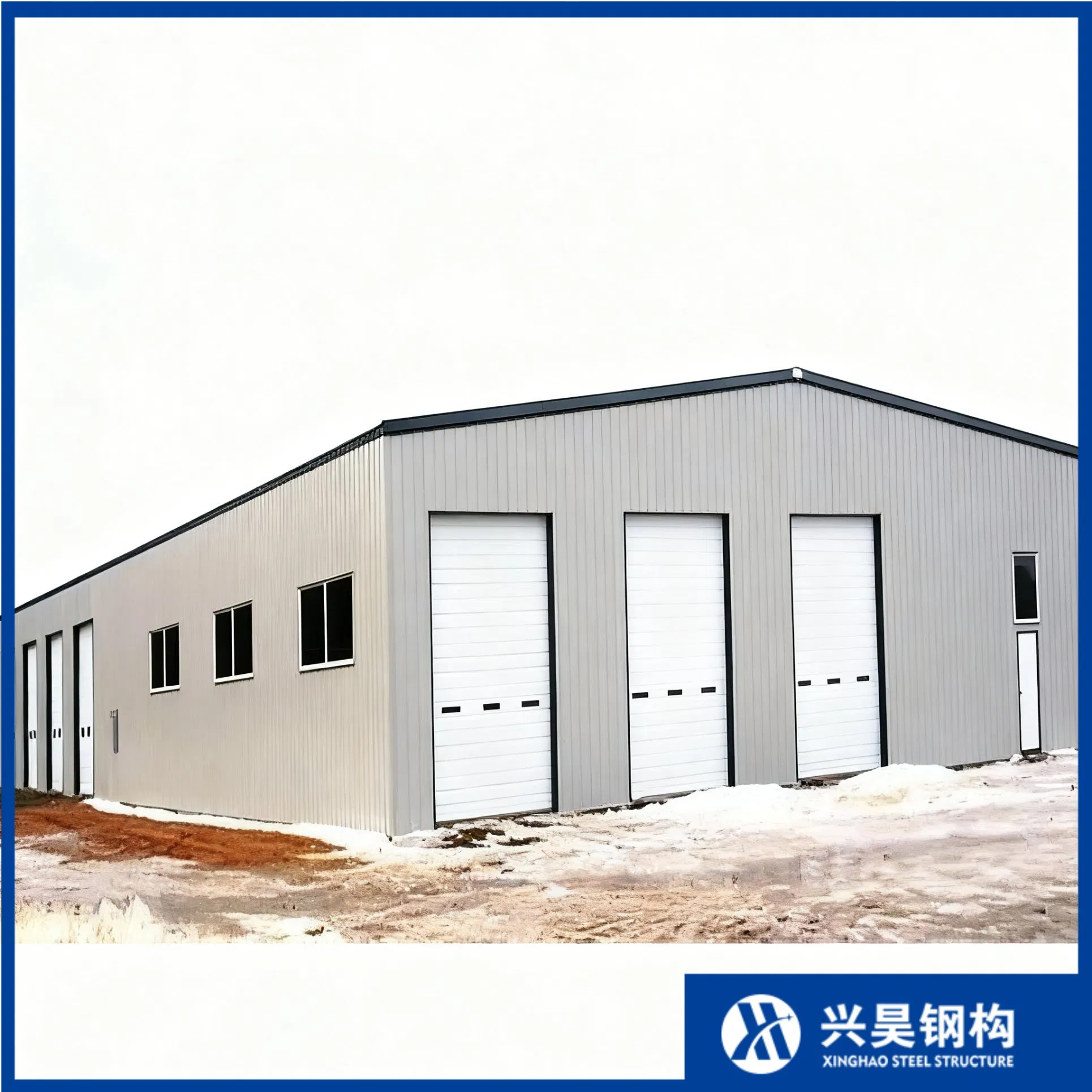 Heavy-Duty Industrial Manufacturing Plant Prefabricated Lightweight Steel Structure House/Workshop/Building