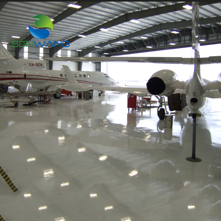 Prefabricated Steel Modern Warehouse and Workshop Building Aircraft Hangar